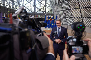 Ο Κυριάκος Μητσοτάκης στη σύνοδο του Ευρωπαϊκού Συμβουλίου