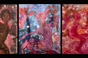 Μαρία Μπελιβάνη, Ad Astra, γκαλερί Ρώ