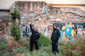 Ο Γιάννης Νιάρρος και ο Αλέξανδρος Λιβιτσάνος