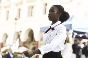 Μαθήτρια με καταγωγή από την Κένυα παρήλασε στη Θεσσαλονίκη 