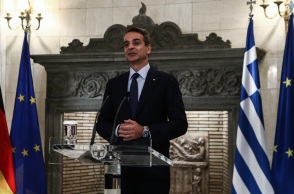 Η παροιμία που είπε ο Κ. Μητσοτάκης στα γερμανικά στον Όλαφ Σολτς