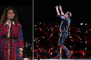 Ο Κρις Μάρτιν των Goldplay και η Ιρανή ηθοποιός  Golshifteh Farahani τραγουδούν για τις διαδηλώσεις στο Ιράν