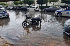 Πλημμύρες στον Πειραιά προκάλεσε η κακοκαιρία EVA
