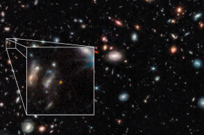 Το διαστημικό τηλεσκόπιο James Webb κατέγραψε δύο από τους πιο μακρινούς και φωτεινούς γαλαξίες του σύμπαντος