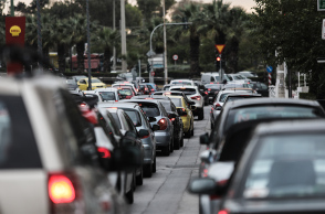 Κίνηση στους δρόμους της Αθήνας