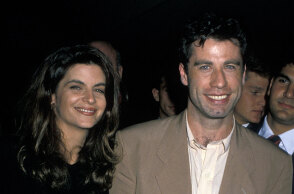 Κίρστι Άλεϊ και Τζον Τραβόλτα το 1989