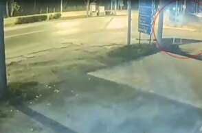 Στιγμιότυπο από την καταδίωξη του 16χρονου από αστυνομικούς στη Θεσσαλονίκη