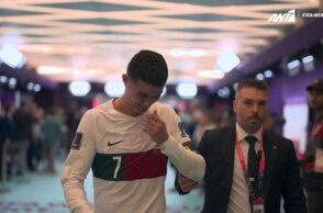 Ο Κριστιάνο Ρονάλντο βάζει τα κλάματα μετά τον αποκλεισμό της Πορτογαλίας από το Μαρόκο