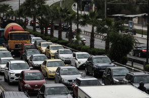 Κίνηση στους δρόμους της Αθήνας