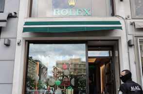 Ένοπλη ληστεία στο κατάστημα της Rolex