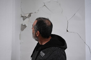 Ρωγμές σε κτίρια μετά τον σεισμό