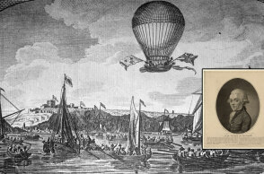 O Jean-Pierre Blanchard ήταν ο πρώτος άνθρωπος που πέταξε με αερόστατο στις ΗΠΑ