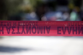 Κορδέλα της αστυνομίας με την οποία έχει απαγορευτεί η πρόσβαση πολιτών σε σημείο όπου εκτυλίχθηκε περιστατικό