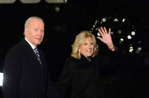 Η Πρώτη Κυρία των ΗΠΑ Τζιλ Μπάιντεν με τον Τζο Μπάιντεν