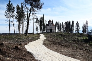 Τέως βασιλιάς Κωνσταντίνος: Αλλαγή εικόνας στο Τατόι για την ταφή
