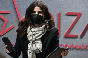 Η εκπρόσωπος Τύπου του ΣΥΡΙΖΑ Πόπη Τσαπανίδου