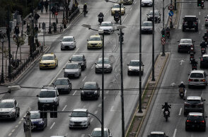Κίνηση στους δρόμους της Αθήνας