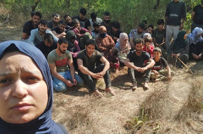 Μετανάστες στον Έβρο