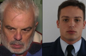 Ο 29χρονος υποσμηναγός Μάριος - Μιχαήλ Τουρούτσικας που σκοτώθηκε με το Phantom F4 στην Ανδραβίδα και ο πατέρας του