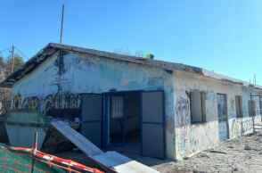 Το εγκαταλελειμμένο αναψυκτήριο στην Ελευσίνα