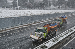 Χιονόπτωση στις Αφίδνες