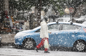 Χιόνια στην Αθήνα
