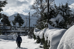 Χιόνια στον Διόνυσο