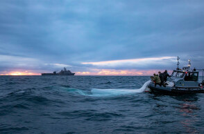 Ο αμερικανικός στρατός ανέσυρε συντρίμμια του κινεζικού μπαλονιού
