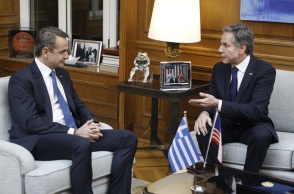 Άντονι Μπλίνκεν: Έφτασε στο Μέγαρο Μαξίμου ο Αμερικανός ΥΠΕΞ - Συνάντηση με Κ. Μητσοτάκη