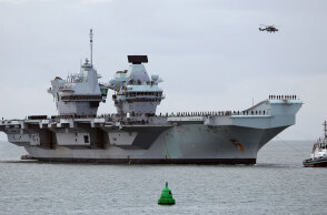 Το βρετανικό αεροπλανοφόρο «HMS Queen Elizabeth»