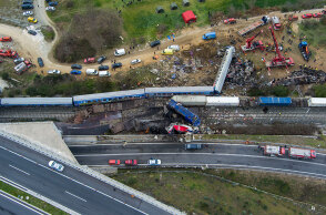 Σύγκρουση τρένων στα Τέμπη