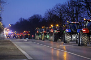 Τρακτέρ καθ' οδόν για τις Βρυξέλλες