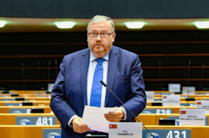 O Μαρκ Ταραμπέλα στο Ευρωκοινοβούλιο
