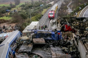 Σύγκρουση τρένων στα Τέμπη