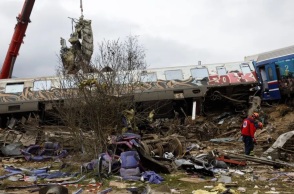 Σύγκρουση τρένων στα Τέμπη