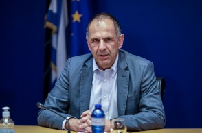  Τέμπη - Συνάντηση Γεραπετρίτη με σιδηροδρομικούς 