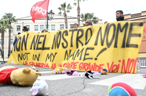 Διαδηλώσεις στην Καλαβρία