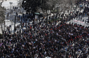 Πορεία στην Αθήνα για την τραγωδία στα Τέμπη
