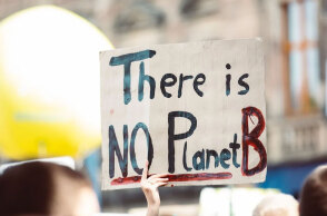 Παράσταση διαμαρτυρίας για την κλιματική αλλαγή