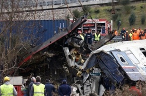 Σύγκρουση τρένων στα Τέμπη