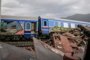 Η φονική σύγκρουση τρένων στα Τέμπη