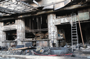 Ολοκληρωτική η καταστροφή του εστιατορίου στη Νέα Σμύρνη