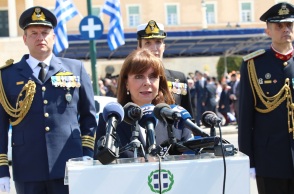 25η Μαρτίου - Σακελλαροπούλου: Χρέος μας να φανούμε αντάξιοι των θυσιών των προγόνων μας