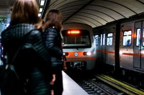 Επιβάτες του μετρό