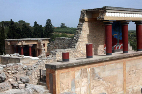 O αρχαιολογικός χώρος της Κνωσού