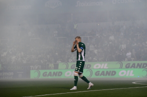 Στιγμιότυπο από αγώνα του Παναθηναϊκού