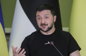 Ουκρανία - Νόβα Καχόβκα - Ζελένσκι: «Η Ρωσία βρίσκεται σε πόλεμο κατά της ζωής, της φύσης, του πολιτισμού»