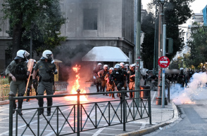 Επεισόδια στην πορεία για το ναυάγιο στην Πύλο