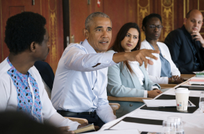 Ο Μπαράκ Ομπάμα 