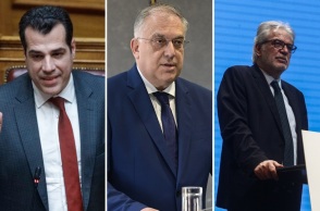 Θάνος Πλεύρης, Τάκης Θεοδωρικάκος, Χρήστος Στυλιανίδης